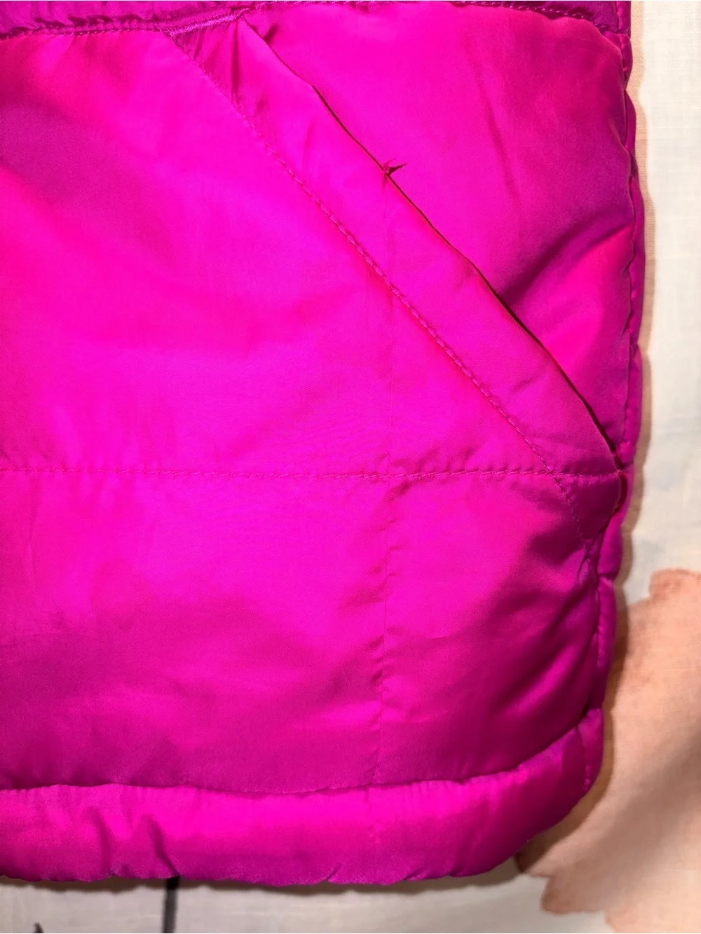 Columbia Girls' Pink and Purple Reversible Vest